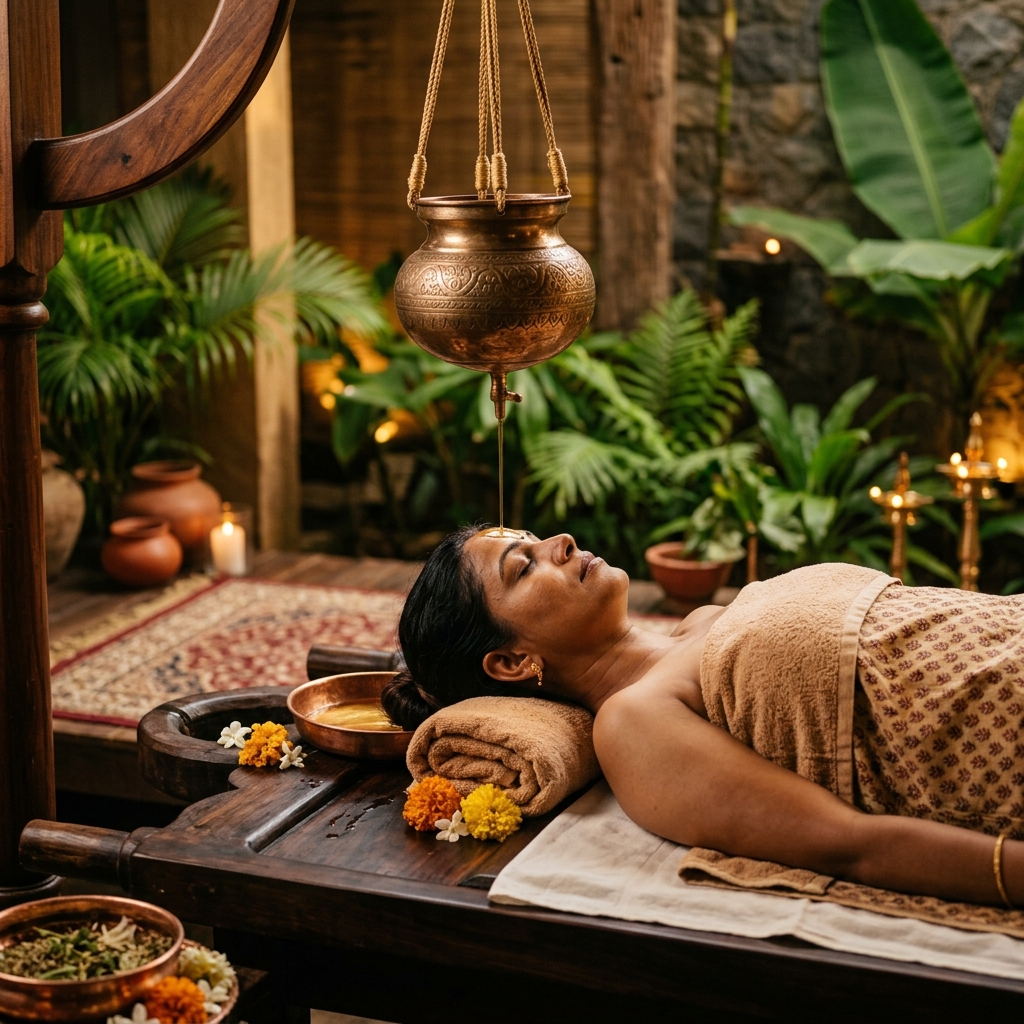 Shirodhara Treatment